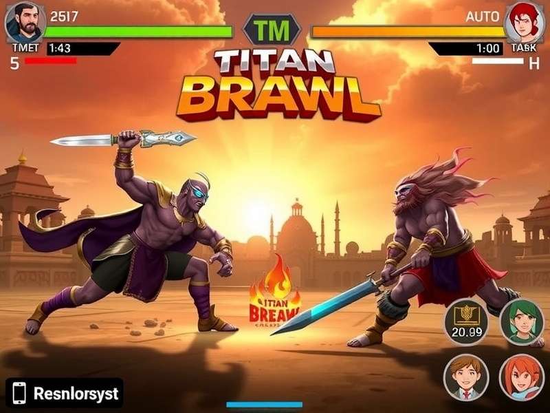 Titan Brawl Game Screenshot